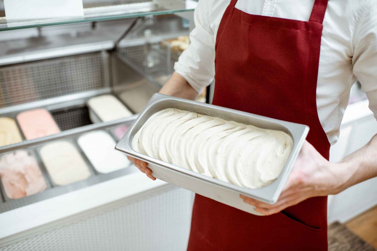 Stefano Gilardi Cioccolato porta il suo gelato gourmet a Biella Wonderland durante ITMA 2023